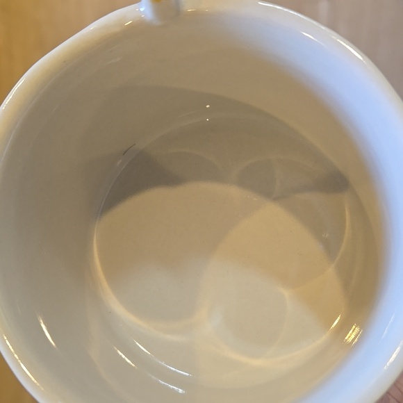 World Market Hand-Painted Floral Mug with Lemon Handle - Picture 4 of 6